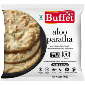 Chunky Aloo Paratha | Whole Wheat | Premium Potato Stuffed